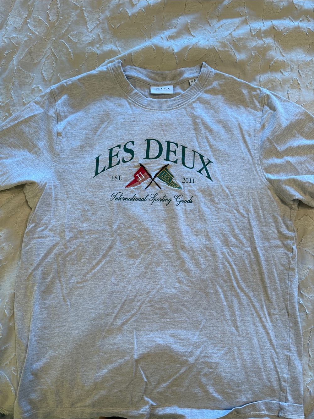 Les Deux Short Sleeve Logo Tee